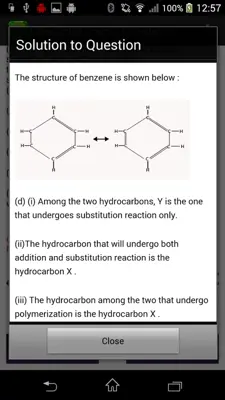 Chemistry Questions android App screenshot 1